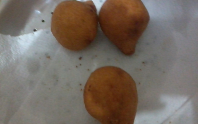 Coxinha de frango simples