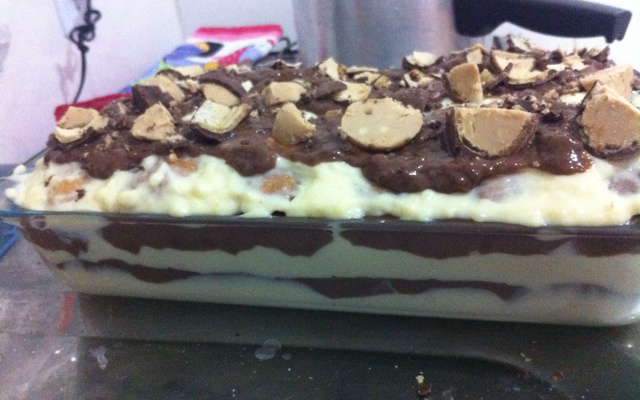 Pavê de bombom da Karine