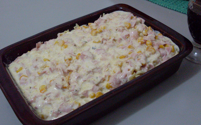 Macarrão à romanesca da Vivi