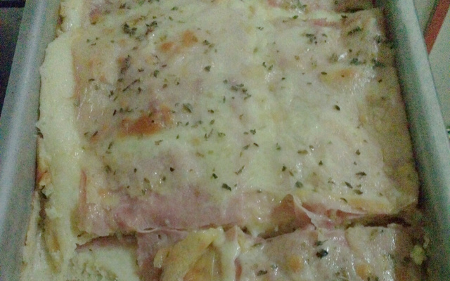 Torta misto quente de forno