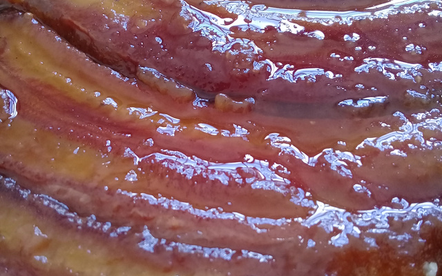 Bolo de banana e polentina