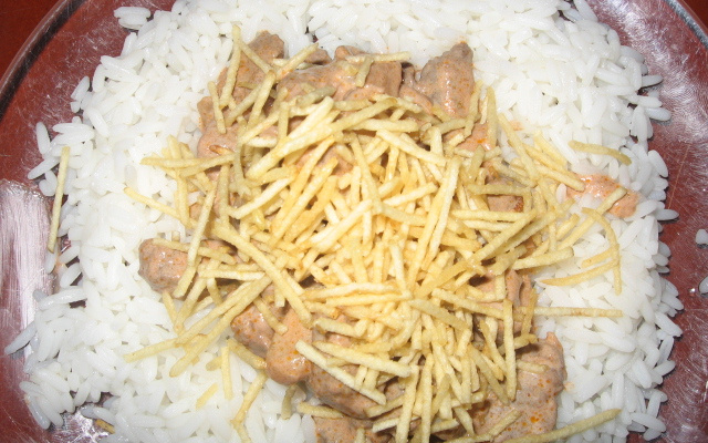 Estrogonofe de carne