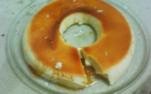 Pudim de maria-mole - rápido e delicioso