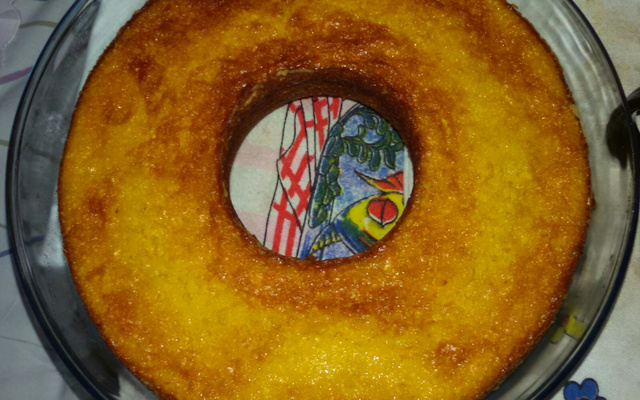 Bolo cremoso de milho em lata