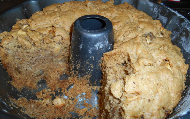 Bolo especial de maçã e canela