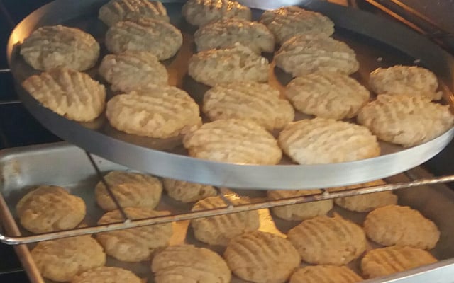 Biscoito de aveia rápido