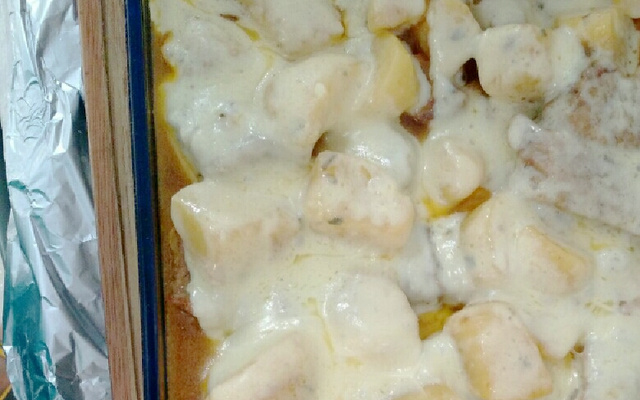 Ponta de peito ao forno à lá Batatais