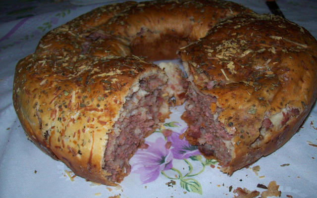 Rosca de calabresa