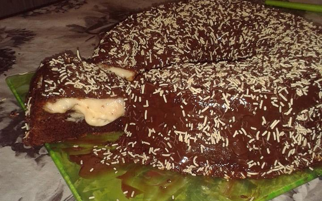 Bolo bomba de chocolate