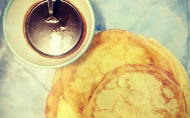 Massa para panqueca/crepes