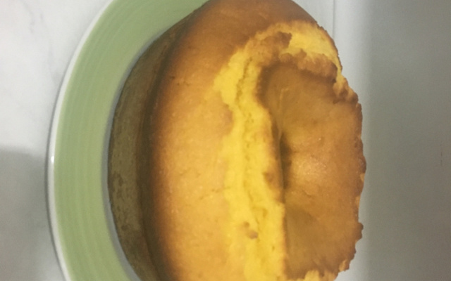 Bolo de fubá sem leite e sem farinha de trigo