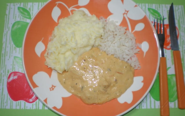 Frango com requeijão