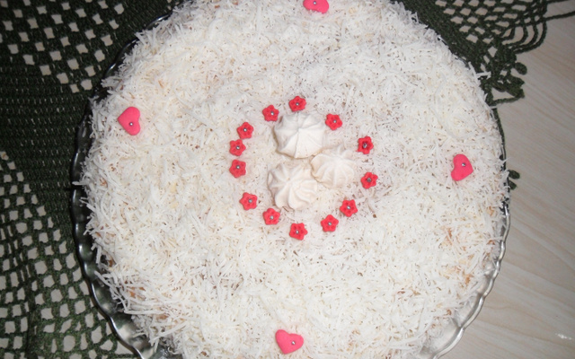 Bolo colchão de noiva