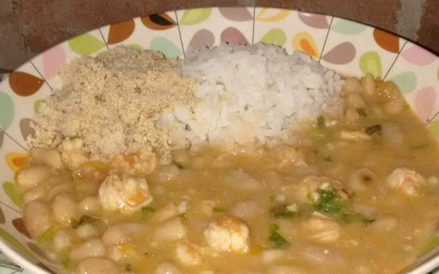 Feijoada de camarão