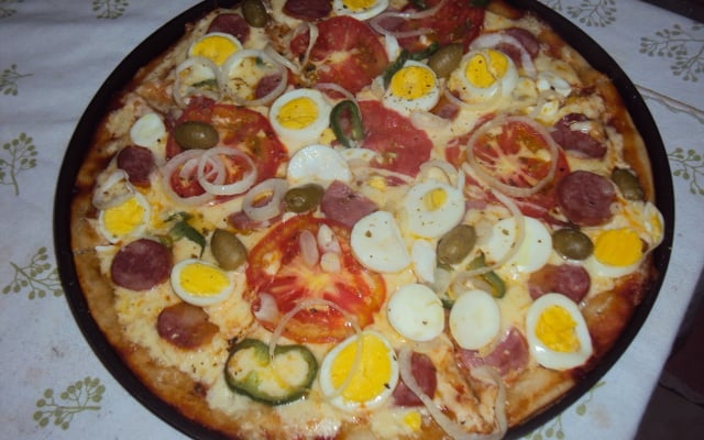 Massa fácil para pizza