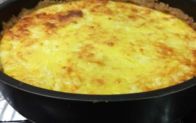 Quiche integral 4 queijos