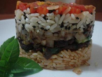 Filé entre camadas de sabores