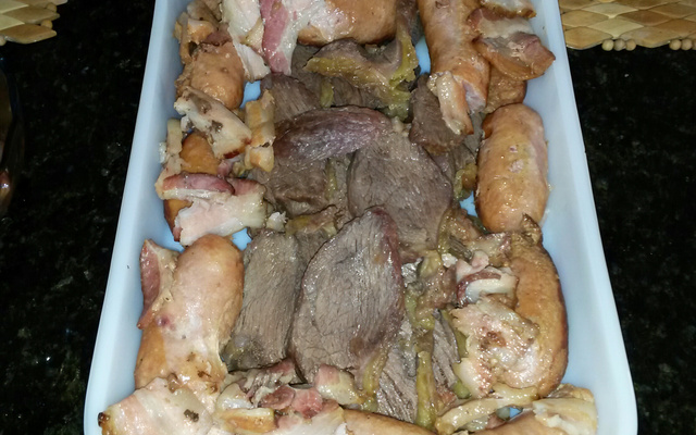 Churrasco na panela de pressão