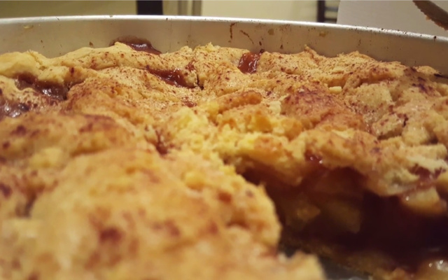 Torta de maçã - fácil e prático