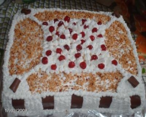 Torta gelada da Kelly