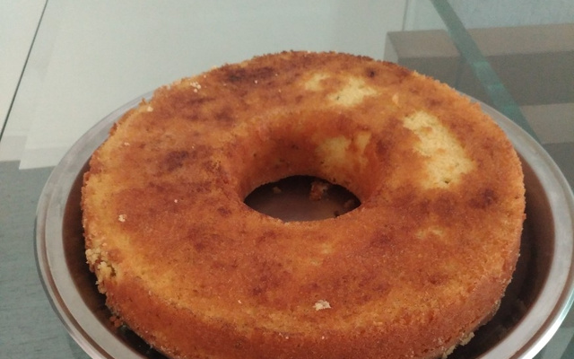 Bolo de fubá super prático e gostoso