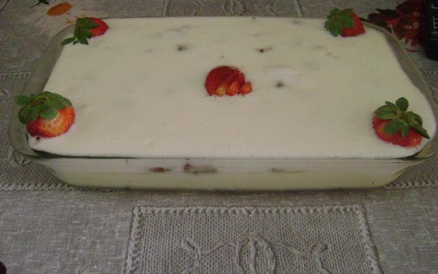 Pavê de morango mais que especial