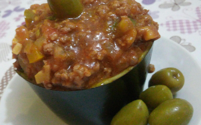 Berinjela recheada