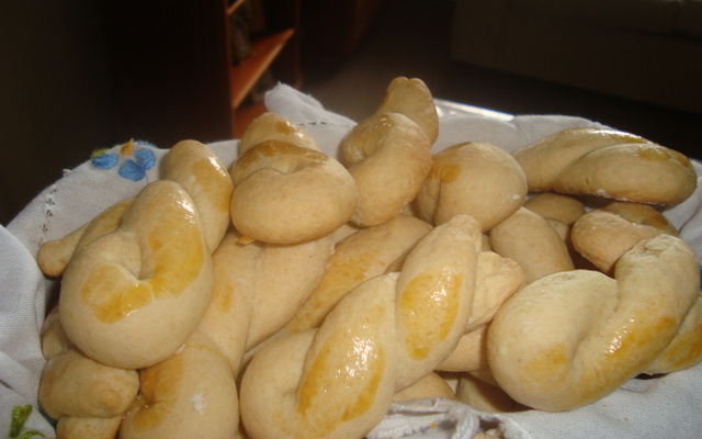 Rosquinha de creme de leite