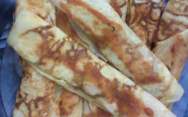 Panqueca de queijo coalho