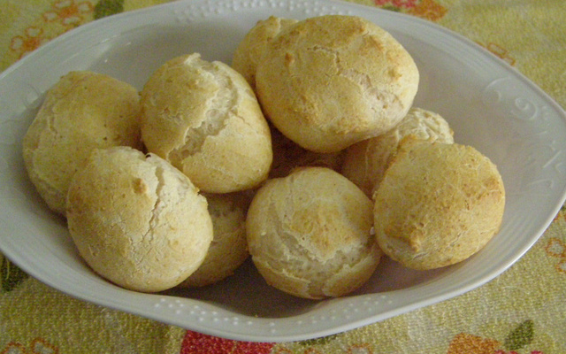 Pão de queijo sem queijo