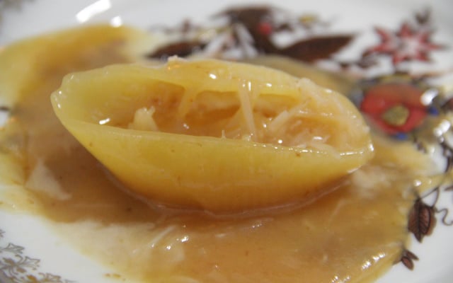 Conchiglione com coco