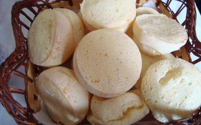 Pão de queijo de liquidificador