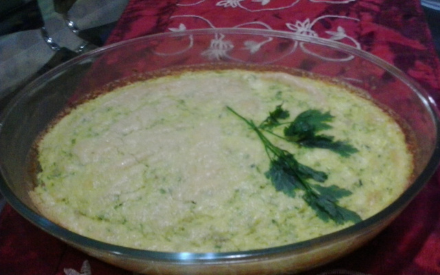 Souflé de abobrinha