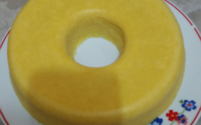 Bolo de milho verde no micro-ondas