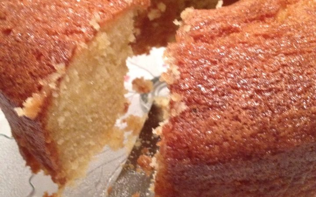 Bolo de leite quente