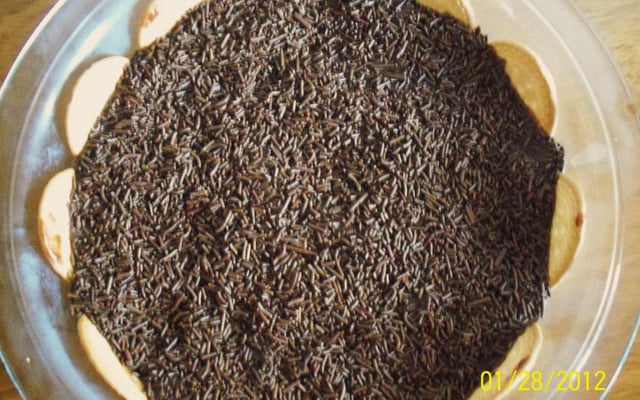 Torta de bolacha de chocolate