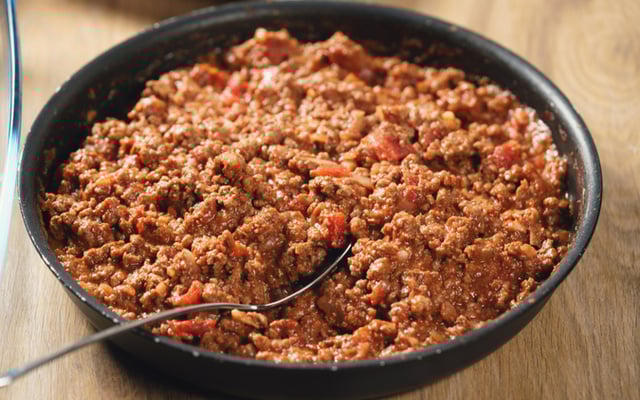 Carne moída simples