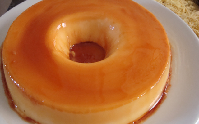 Pudim fácil e simples de geladeira