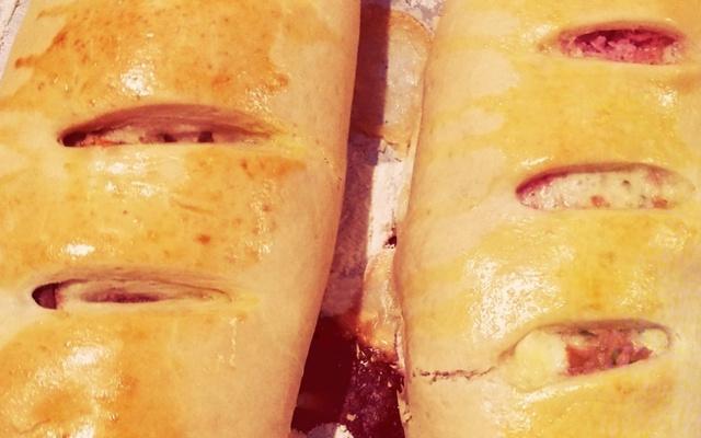 Pão recheado tipo bauru