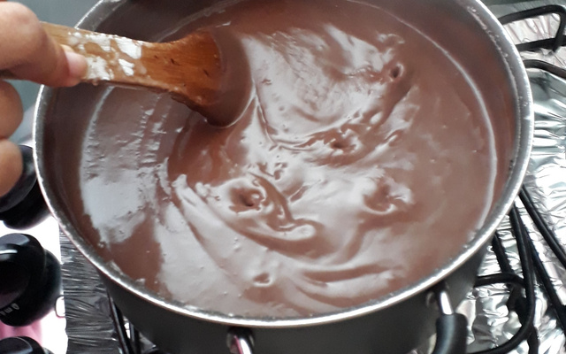 Sobremesa tipo Danete caseiro