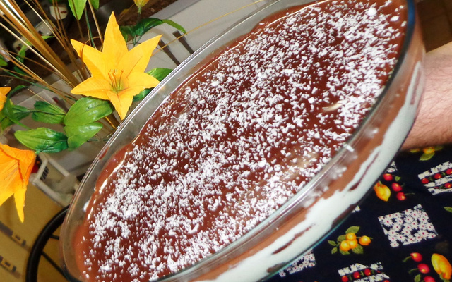 Pavê de coco trufado