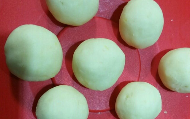 Pão de queijo de mandioca