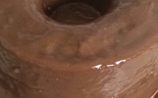Bolo de chocolate de liqüidificador