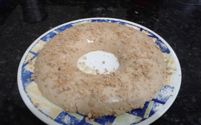 Pudim de Paçoquinha