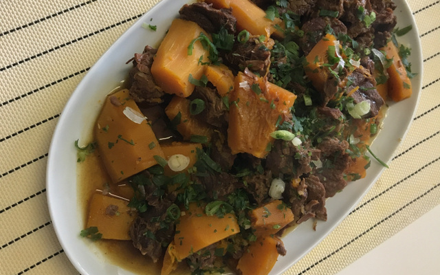 Músculo com abóbora