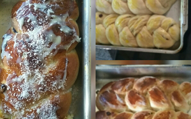Rosca de frutas cristalizadas