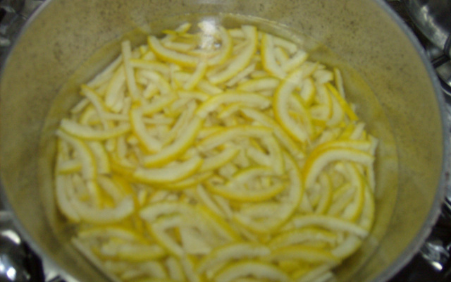 Doce de casca de laranja