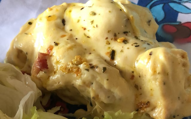 Filé de frango no molho de mostarda