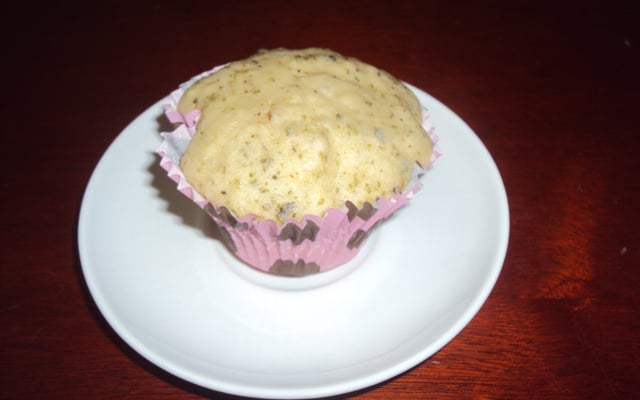 Muffin de queijo e bacon