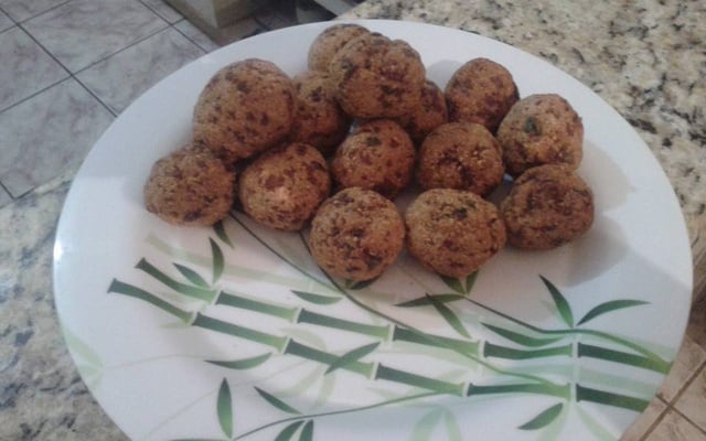 Bolinhos de farinha de mandioca